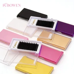 Custom Logo Eyelash Extension Korean Pbt Individual Silk Eyelash 0.03-0.15 Premium Matte Black Volume Eyelash Extension Classic