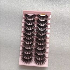Custom Logo Invisible Clear Band Glamour Curly Style Thick Synthetic Hair Reusable Cruelty Free Black Cotton Band False