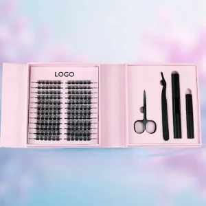 Custom Logo Lash Clusters Spike Lashes DIY Lash Extensions Diy Cluster Eyelashes