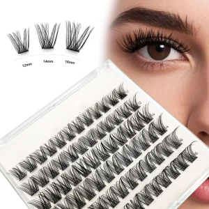 Custom Logo Self Adhesive Lash Clusters Faux Cils Press on Lashes Clusters