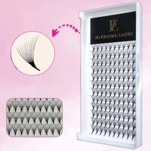 Custom Long Narrow Wide Premade Volume Fans Pointy Base Fans 0.05 0.07mm Pro Made Eyelash Extensions