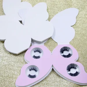 Custom Made Butterfly Lash Case Box Luxury Kit Customize Butterfly Box for Eyelashes