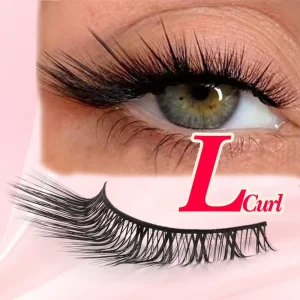 Custom Made L Eye Lashes Supplier 14mm Faux 3d Mink Natural L False Eyelashes