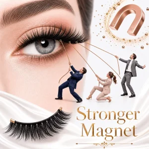 Custom Magnetic Eyelashes All In One Private Label Soft No Glue Needed Lashes Magnetic False Eyelashes With Applicator