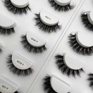 Custom Packaged 3D Full Strip Lashes Handmade False Lashes Short Natural Eyelash Faux Mink Lash