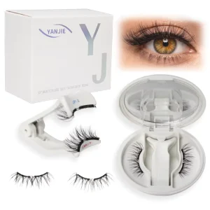 Custom Packaging Soft Magnetic Lashes No Glue Soft Magnetic Eyelashes Natural Look Vegan and Cruelty-free Soft Magnetic Lashes