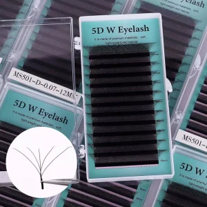 Custom Premade Fans 5D Eyelash Extensions Volume Diy Kits Individual Cashmere Lash Extensions Trays Supplies