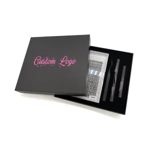 Custom Private Label DIY Cluster Lashes Kit Eyelash Extension De Pestaas DIY Lashes