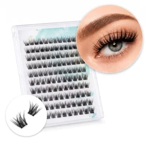 Custom Soft Segmented Dense Grafted High quality Fiber Eyelashes Available in Various Styles and Thicknesses