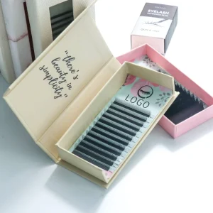 Custom Velvet Lash Trays Vegan Cruelty Free Handmade 8-20mm Eyelash Extension Vendor Wholesalers