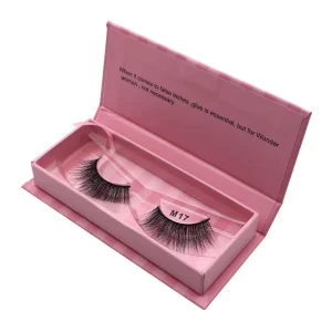 Custom eyelash packaging private label custom mink lashes 3D mink eyelashes