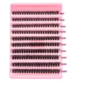 Custom logo Cluster Lashes Private Label Lash Extension Spikes Lashes Natural Lash Clusters