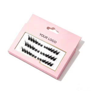 Customizable Cluster Lashes Private Label C D Curl Segment Pre Cut Extension Kit Eyelashes Cluster Lashes Kit