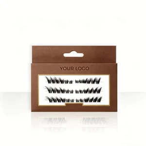 Customizable Cluster Lashes Private Label C D Curl Segment Pre Cut Extension Kit Eyelashes Cluster Lashes Kit