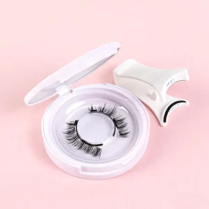 Customizable Reusable Soft Magnetic Full Strip Eyelash Kit Private Label Long Natural Magnetic Lashes