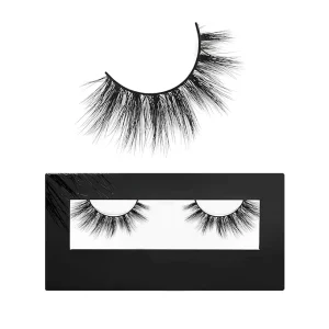 Customizable Source Factory Lizi Luxury High End 3D Faux Mink Strip Lashes Synthetic Hair Semi Hand Made Eyelashes