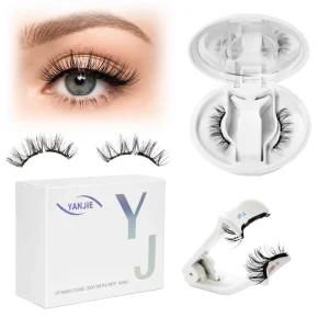 Customizable Thickness Reusable Soft Magnetic Eyelashes Set Choose From Natural to Dramatic With Magnetic Eyeliner Kit