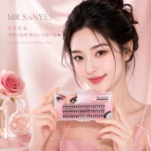 Customize Clusterd Eyelash Strip Lashes Ultra Light Exclusive Natural Soft Synthetic Cluster Eye Lashes for Wedding