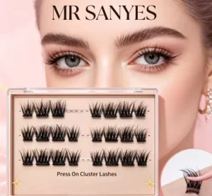 Customize Clustered Eyelash Sophisticated Durable Easy to Use Comfortable Pre cut Eyelash Clusters for Night Out