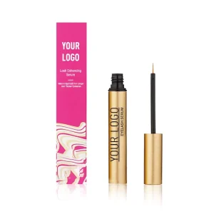 Customize Doubleside Ginseng Anti Alergic Water Based Eyelashes Enhancer Lash Growth Serum to Use With Eyelash Extensions