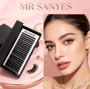Customize Eyelash Extension Segmented Lashes Vegan Factory Direct Transparent Flexible Band for Casual Day Out and Events