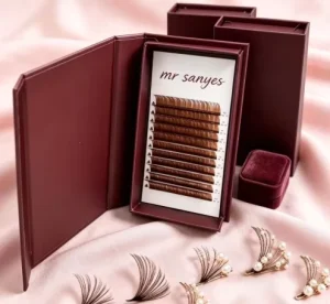 Customize Eyelash Extension Self Adhesive Elite Silk Velvet Fiber for Professional Salon Use