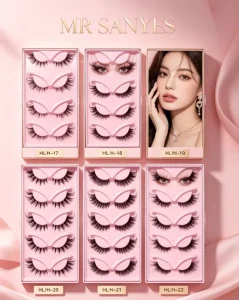 Customize Full Strip Eyelash 3D Lashes Waterproof for Wedding