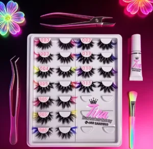 Customize Full Strip Eyelash Classic Elegant Comfortable Wear Natural False Eyelashes Strip Lashes for Daily Beauty