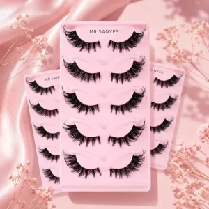 Customize Full Strip Eyelash Eco Friendly Waterproof for Birthday Party Premium Quality