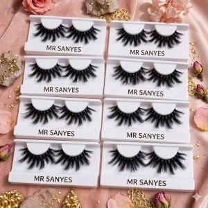 Customize Full Strip Eyelash Hypoallergenic Flexible Band Natural Volume Full Strip Eyelash Natural Daily Wear