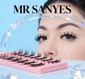 Customize Full Strip Eyelash Individual Lashes Ultra Light Exclusive Natural Soft Synthetic Cluster Eye Lashes for Wedding