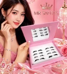 Customize Full Strip Eyelash Invisible Band Full Strip Eyelash Natural Daily Wear