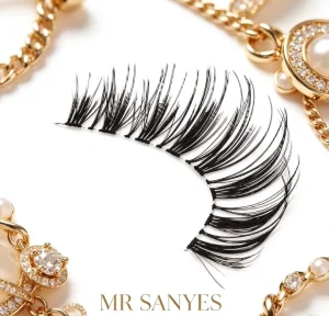 Customize Full Strip Eyelash Luxury Clear Band Dramatic Natural Eye Enhancement for Home DIY