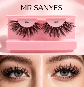 Customize Full Strip Eyelash Premium Curled Design 3D Strip Lashes Dramatic Natural Eye Enhancement for Casual Look