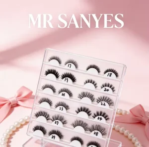 Customize Full Strip Eyelash Premium Quality Heat Resistance Seamless Blend Full Strip Eyelash Natural Daily Wear