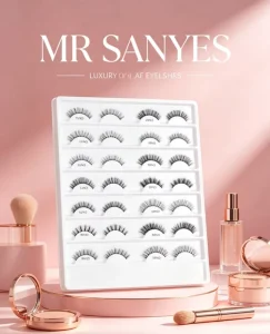 Customize Full Strip Eyelash Sophisticated Lightweight Design Soft Texture From Quality Materials to Beautiful Lashes