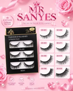 Customize Full Strip Eyelash Strip Lashes Reliable Soft Lightweight Fiber Full Strip Eyelash for Daily Use