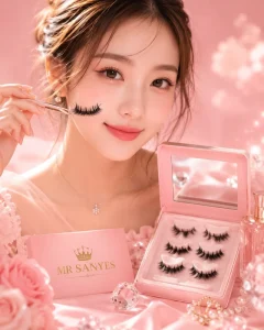 Customize Full Strip Eyelash Top Luxury Style Wispy Volume From Quality Materials to Beautiful Lashes