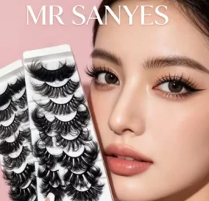 Customize Full Strip Eyelash Wispy Lashes Top Quality Lightweight Safe and Natural Material Strip Eye Lashes for Everyday