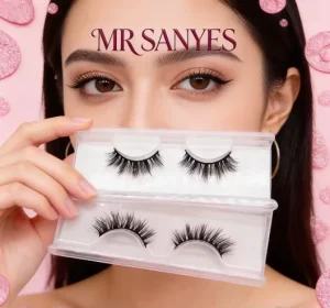 Customize Full Strip Eyelashes Luxury D Mink Style Voluminous Effect Customize Full Strip Eyelash for Party Use
