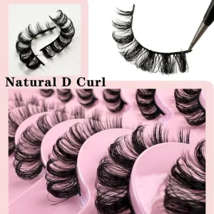 Customize Hologram Deep Wave Lashes Eyelash Enhancer Plastic Cotton Band Stimulate Extension Growth Private Label Eyelash