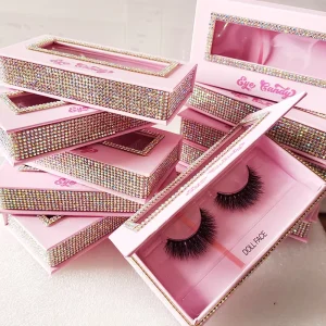 Customize Princess Marble Lashes Box Eyelash Packaging OEM ODM Bulk 3d 25mm Mink Pink Lashes Case Glitter Diamond Custom Logo