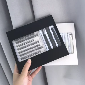 Customized Cluster Lashes Kit Private Label Cluster Eyelash Diy Lash Extensions Kit Segment Lash Cluster Kit