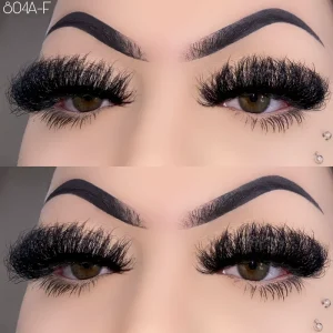 Customized Eyelash Box Full Strip 100% Real Mink Lashes 25mm 20mm 3D Mink Fluffy Lashes
