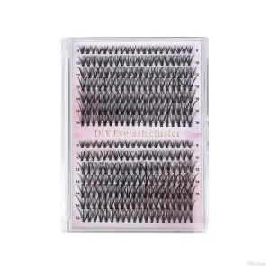 Customized Handmade Single Flat Hot Melt False Eyelash Extension Set Applicators High Quality Grafted Thick DIY