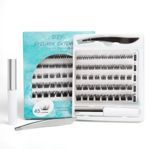 Customized Lashes DIY Full Strip Eyelash Providers Faux Natural 3D Lashes Selection.fake Eyelashes Glue