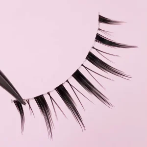 Customized Packaging Anime Eyelashes Wet Effect Manga Lashes for Young Girls