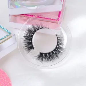 D Curl Cat Eye Foxy Dramatic Fluffy Soft Mink Strip Eyelashes Luxury 3D Mink Eyelashes
