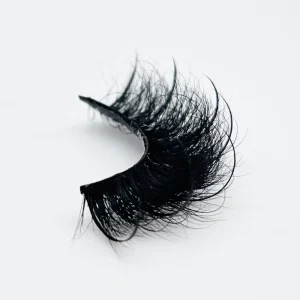 D Curl Eyelashes Custom Logo Winged Mink Hair Lashes Naturals Cat Eye Fox Eye Lashes