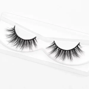 D125 Real Mink Lashes 18 mm 20 mm 3D Mink Eyelash Vendor